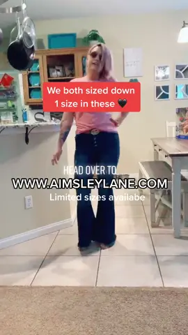 Tag a friend that love flare jeans!! Limited sizes available! Go now and grab them!!! #aimsleylane #newboutique #singlemom #BestFriends
