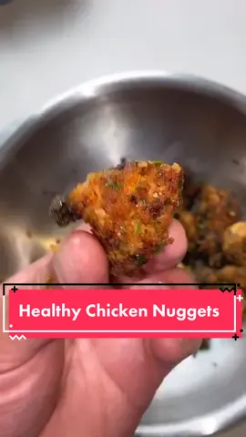 HealthiER Chicken Nuggets 🤤 Details on IG: TheGoldenBalance (Linked to Personal) Much Love  #tiktokpartner #learnontiktok #favoriterecipe #healthy
