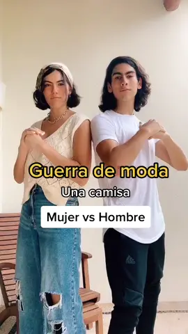Guerra de moda, 🧑🏽 vs 👩🏽, síguenos para + (insta:michsnchez) #TikTokFashion #moda #outfitideas #tiktokespañol @chova_7