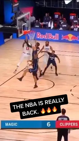 NBA BACK.