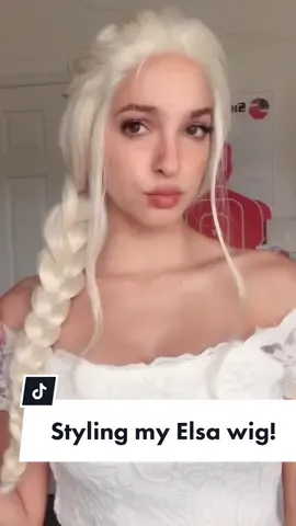 you cant marry a man you just met! i started styling my Elsa wig:) #elsa#disney#princess#frozen#wig#disneyprincess#elsacosplay#fyp#foryoupage
