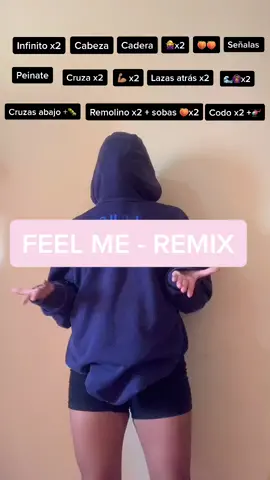 FEEL ME-remix dc: @abrilchavez3  @mafegaroca #tutoriales #tutorial #tutorialdance #tutorialtrend #trend