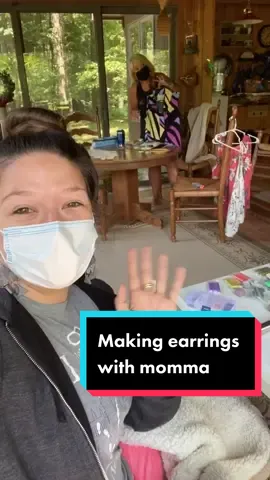 @sharonstewart43 #earrings #etsy #polymerclay #polymerclayearrings #earrings #jewelry #socialdistancing #wearamask #fyp #family #mom #indiana