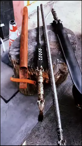 Dragon scale mace!#handcraft #weapon #handmade #fyp #foryoupage