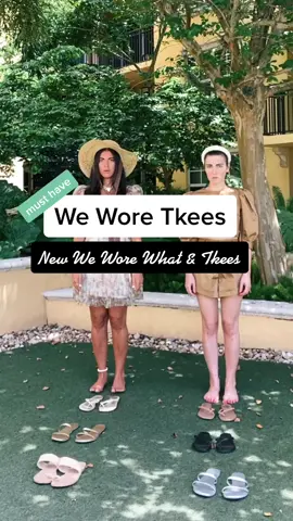 Shopping spree! We got the newest from @weworewhat and  new sandals from @tkees what’s look is your fav? #musthave #fy #SummerFashion #stylist #fash