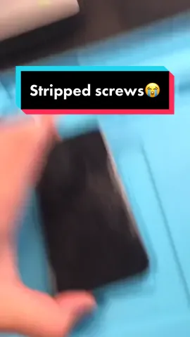 There 👏 are👏 no👏 grooves 👏 on 👏 that👏 screw👏😤 #iphonerepair