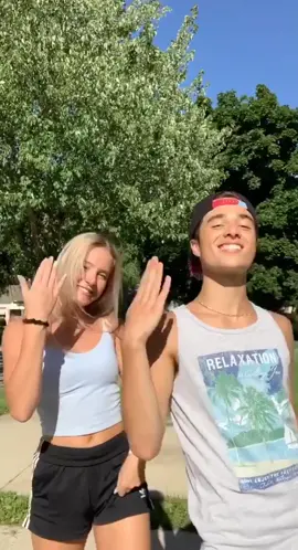 had to throw it back for this one... 🙈🥵 w/ @laurencrouse08 #fyp #summervibe