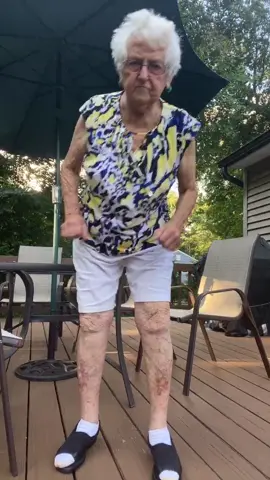 Duet with me and see who wins or sins #fyp #dance #grandma