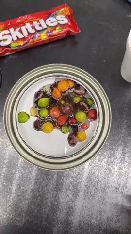 Taste the rainbow 🌈 #mixingpaint #paintmixing #fyp #color #colorexpert #paint #asmr #WholeNewGame #foryou #skittles #candy #skittleschallenge