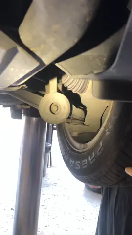 Customer complaint noise going over bumps and a slight wobble while driving ￼ #fyp #mechanic #foryoupage #essential #foryou