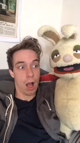 How to be a ventriloquist with a real human puppet #fyp #reversed #what