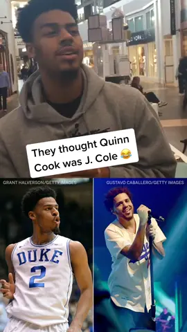 Never forget when Quinn Cook was mistaken for J. Cole at the mall. 😂 (via ndotsmitty/Instagram)