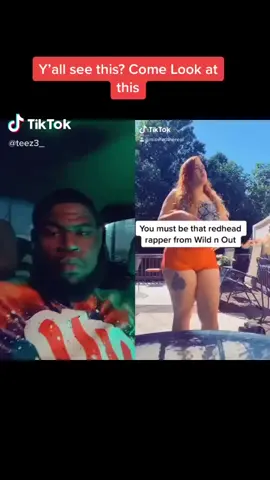 #reaction #reactionvideo 🤣🤣 #nottheone send me your reaction videos #missred #therealmissred #thick #booty #femalerapper #fire #waitinvain #dl #muah
