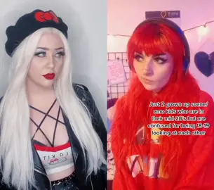 #duet with @mirandathekitten why is this song so cute.. #altgirls #90sbabies #UmbrellaChallenge #LookalikeEdit #alternativefashion