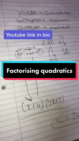 Factorising #fyp