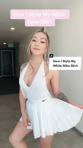 How I Style My White Nile Skirt 💕 #fashionessentials #OOTD #fashionedits #foryoupage #fyp #fy #outfitinspiration #streetwear #streetfashion2020