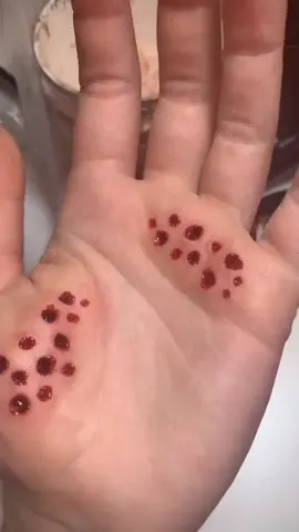 Trypophobia ❤️ this one was highly requested #sfx #makeup #foryou