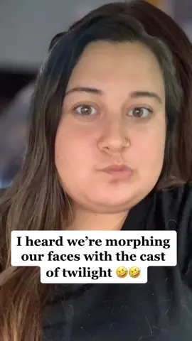 The cast of twilight- but make it my face. Thanks to @taylorreeves14 for the inspiration.  #greenscreen #twilight  #facemorph #morphingcelebrities