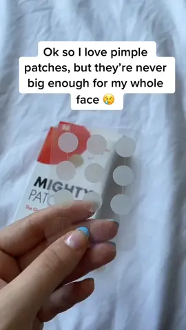 They’re called Mighty Patch Surface and I’m obsessed ❤️ #mightypatch #acne #pimplepatch #pimplepopping #acnecheck