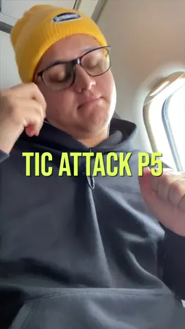 What it’s like to travel on a plane with “Tourettes” Tic Attack P5 #fyp #foryoupage #tourettessyndrome #tourettes #uncletics #tics #nz