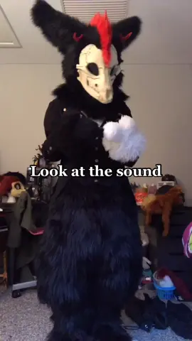This is only half serious 😅 #skulldog #fursuit #foryoupage