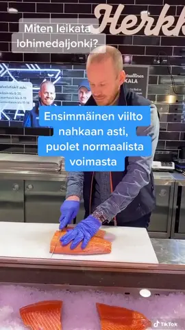 Loppuviikosta (pe klo 15:00) näytän livessä miten kirjolohi fileoidaan. #kkauppias #fileointi #ksupermarket