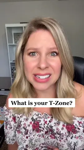 Makeup Terms: What is your T-Zone? #beauty #tzone #makeupartist #LearnOnTikTok