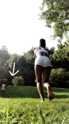 Watch the baby. 😂 (via @myla.15)