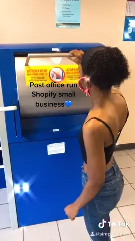 Post office run💖😊 #blackownedbusiness #SmallBusiness #packanorderwithme #shopify #shopifytips #smallbusinesspackaging #fyp #xyzbca #firstorder #shop