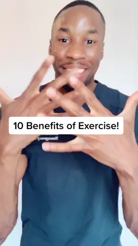 The 10 Benefits of Regular Exercise! @tiktok_uk #LearnOnTikTok #Fun #Health #fyp #medicine