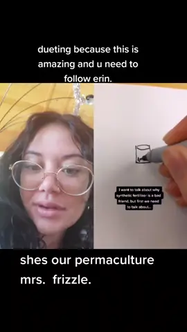 #duet with @erinalladin your weekly reminder to follow erin.  she is our mrs.  frizzle.  #permaculture
