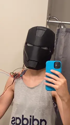 progress.... (stl creds go to @dejota_craft for the dope helmet files!)  #ironman #ironmansuit #pla #3dprinting #foryou