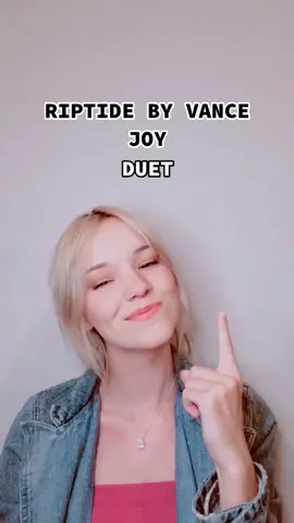 SING ALONG: Riptide by Vance Joy 🌊 this harmony took me about 14 hours to figure out sooo have fun with it peeps :) #fyp #duet #yousingmelody