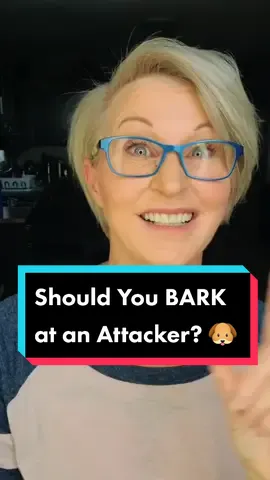 Should you BARK at an attacker? 🐶 Reply to @https.frogs.cos #bark #selfdefense #replytocomments #LearnOnTikTok