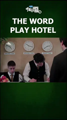 The Word Play Hotel #irishcomedy #wordplay #pun #hotel #sketchcomedy #reservation