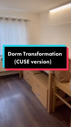 prob will have to pack all this up in 2 weeks #fyp #dormtransformation #RoomTour #cuse #syracuse #college #dormlife #freshman #quarantine