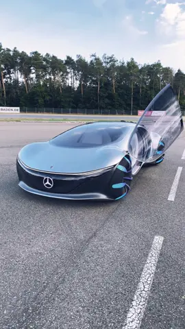 yes it’s real - nope, no steering wheel #mercedes #avatar #visionavtr #avtr #car #design #future #concept