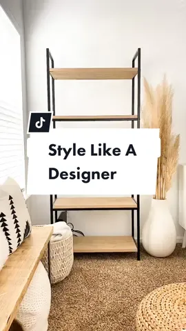 Style Your Shelf Like A Designer #ChoresInThisHouse #homedecor #homedecorideas #interiordesign