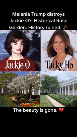 Melania Trump ruined a beautiful piece of history. All other First Ladies added to the beauty. It is now morbid and plain. #Unnecessary #VoteBlue2020￼
