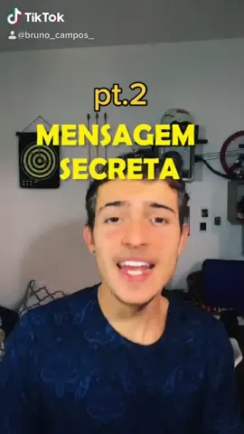 mensagem secreta no tiktok(?)😱GOSTOU? me segue aí! 🤟🏾