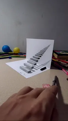Is it amazing? #tiktok #foryou #fpy #drawing #3d #pencilart #trend #GreenScreenTile #DogPerson