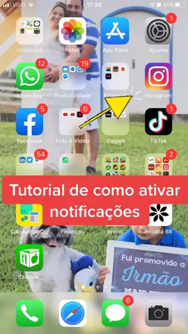 Tutorial ativas notificações Instagram