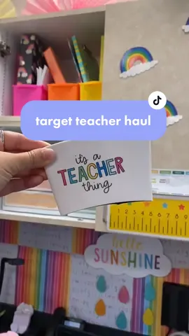 new goodies and more to come!!! trust me hehehe #teacherhaul #targetteacher #teachersbelike