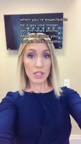 the close up shots of this on tv were rough #fyp #foryoupage #TodayILearned #newsanchor #lgbt #lgbtq #lesbian