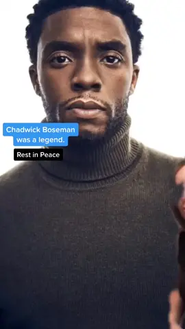 Praying for the Boseman fam. This is devastating. He played so many legendary characters. Plus he was an AMAZING person. #chadwickboseman