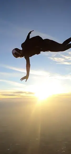 Perspective. Shot my Mairis Laiva #skydiving #sunset #redbull @redbull