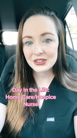 Want to see the rest of my day? Let me know! #hospicenurse #registerednurse #homecare #studentnurse