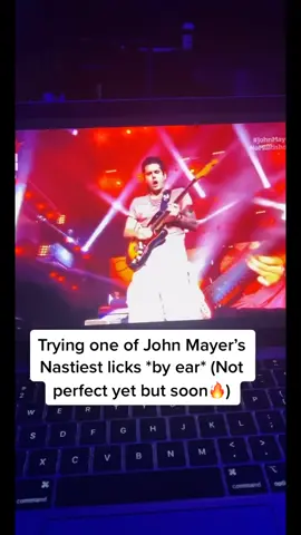 I will master this lick.. I promise. #fyp #ShowAndTell #johnmayer #guitar #viral #trrending #foryoupage #foryou #xyzbca