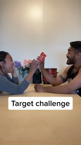 We clearly know each other very well 😂 #targetchallenge #fyp #couple #boyfriend #trending @devenchris