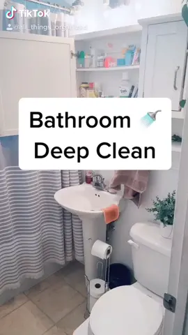 So satisfying! #deepclean #cleanwithme #organizeit #cleaningtiktok #cleanbathroom #cleanbath #amazonfinds #amazon #cleaningtips #trending #fyp #tips